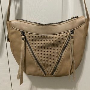 Leather Lucky Brand crossbody bag